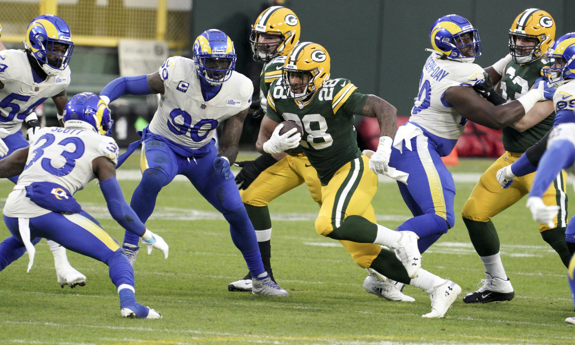Packers 32, Rams 18